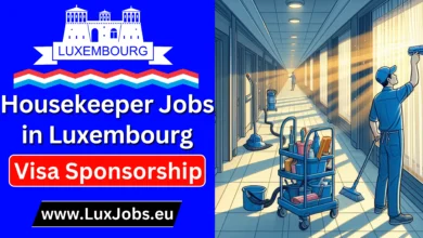 Housekeeper Jobs in Luxembourg with Visa Sponsorship 2024